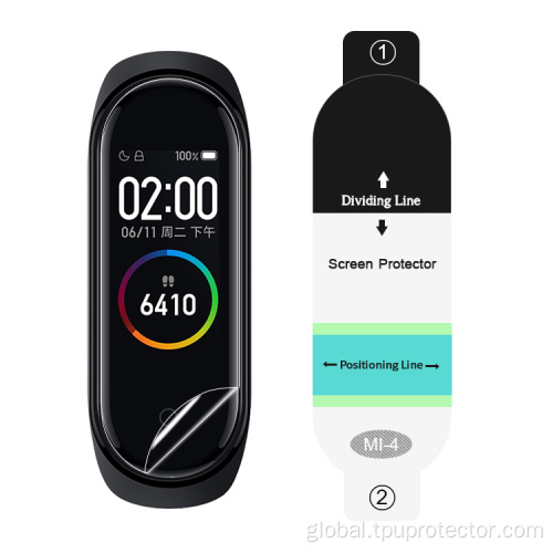 Watch Screen Protector Hydrogel Watch Protective Film For Xiaomi Mi Band4 Supplier